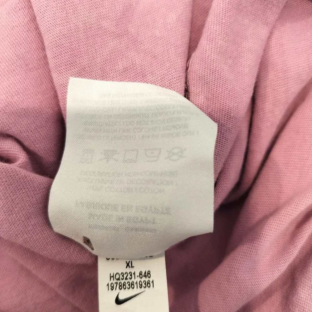 Nike Graphic Tee Kids XL Superhero Swoosh Pink Cotton T-Shirt Unisex